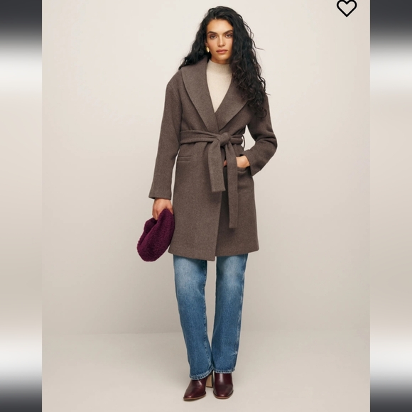 Reformation Kerri wrap coat - Picture 1 of 13